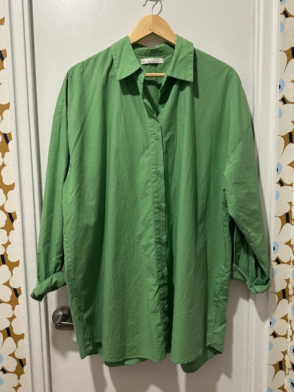 Oversized Button Down Shirt
